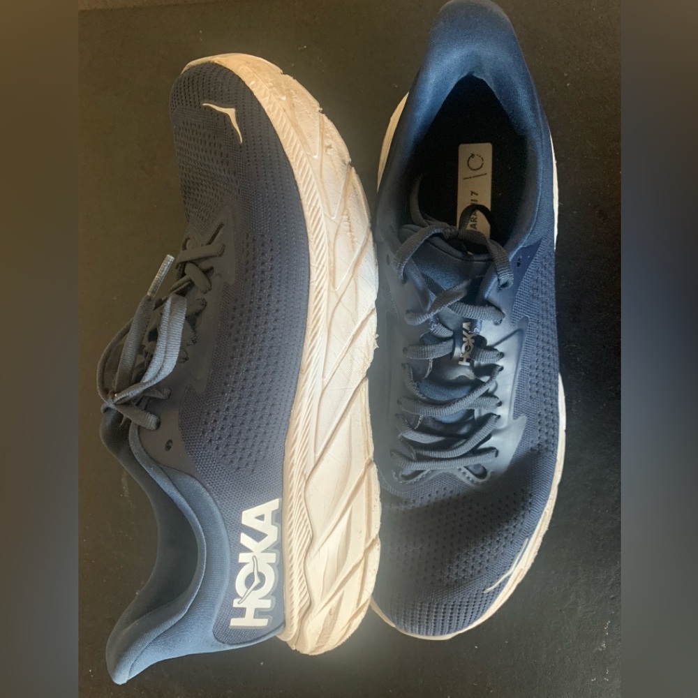 Hoka One One Navy Blue Sneakers